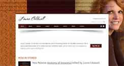 Desktop Screenshot of lauracaldwell.com